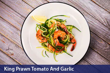 King Prawn Tomato And Garlic